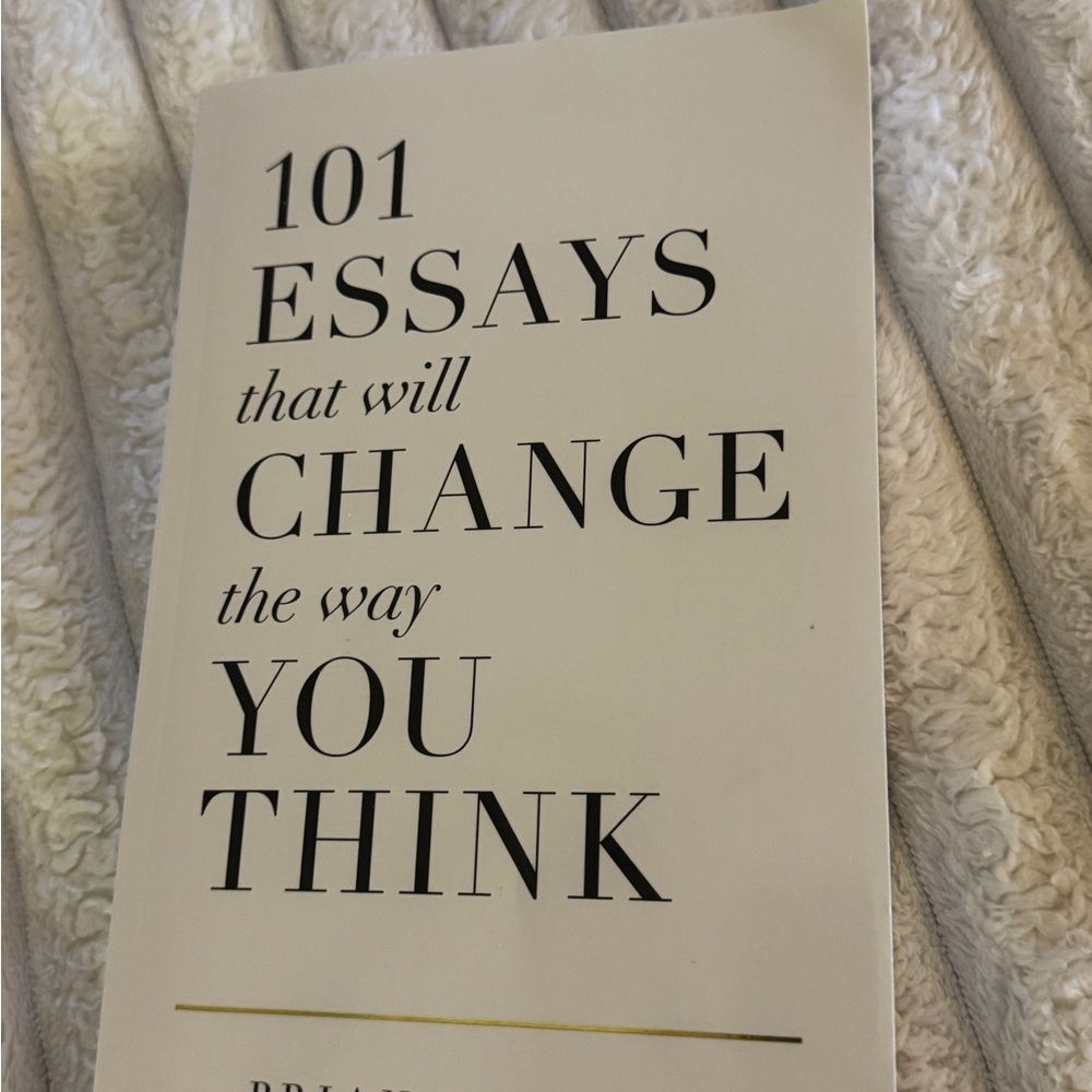 101 Essays Book